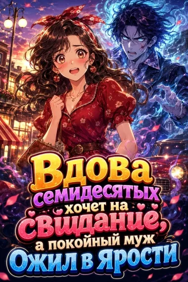 Обложка Вдова семидесятых хочет на свидание, а покойный муж ожил в ярости